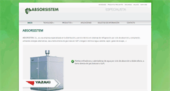 Desktop Screenshot of absorsistem.com